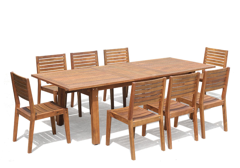 SET-JASMUND AUTOMATIC TABLE 200/260 x 100 x 76cm+ HAINICH STACKING CHAIR