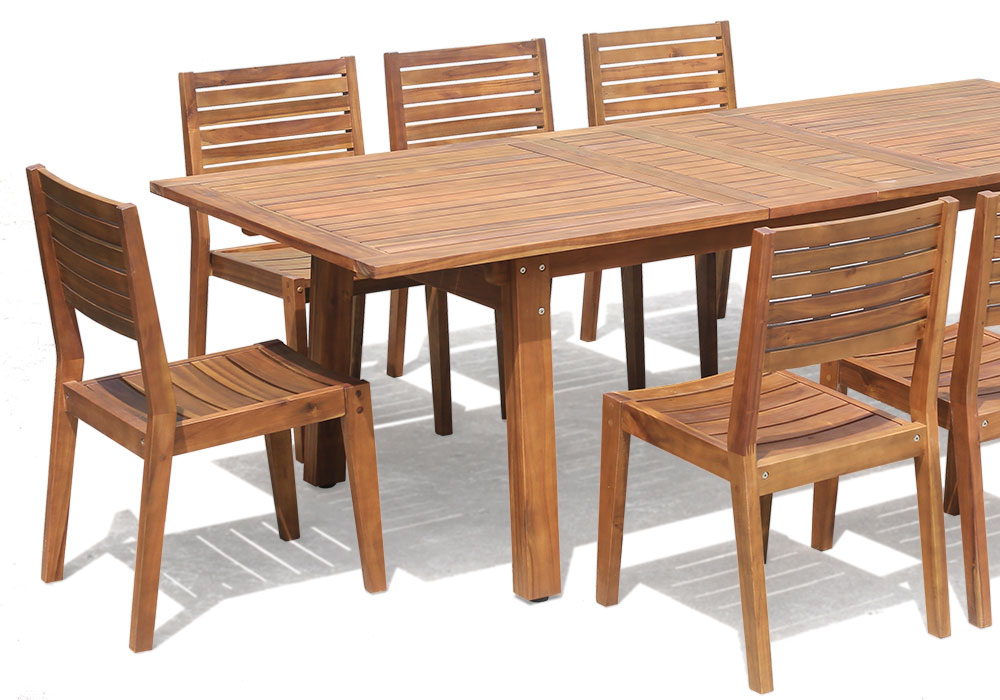 SET-JASMUND AUTOMATIC TABLE 200/260 x 100 x 76cm+ HAINICH STACKING CHAIR