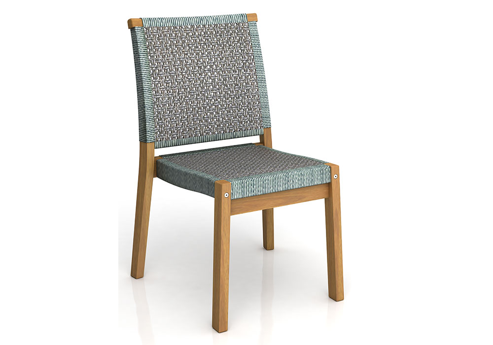 WINDSOR STACKING CHAIR (KD) -WICKER