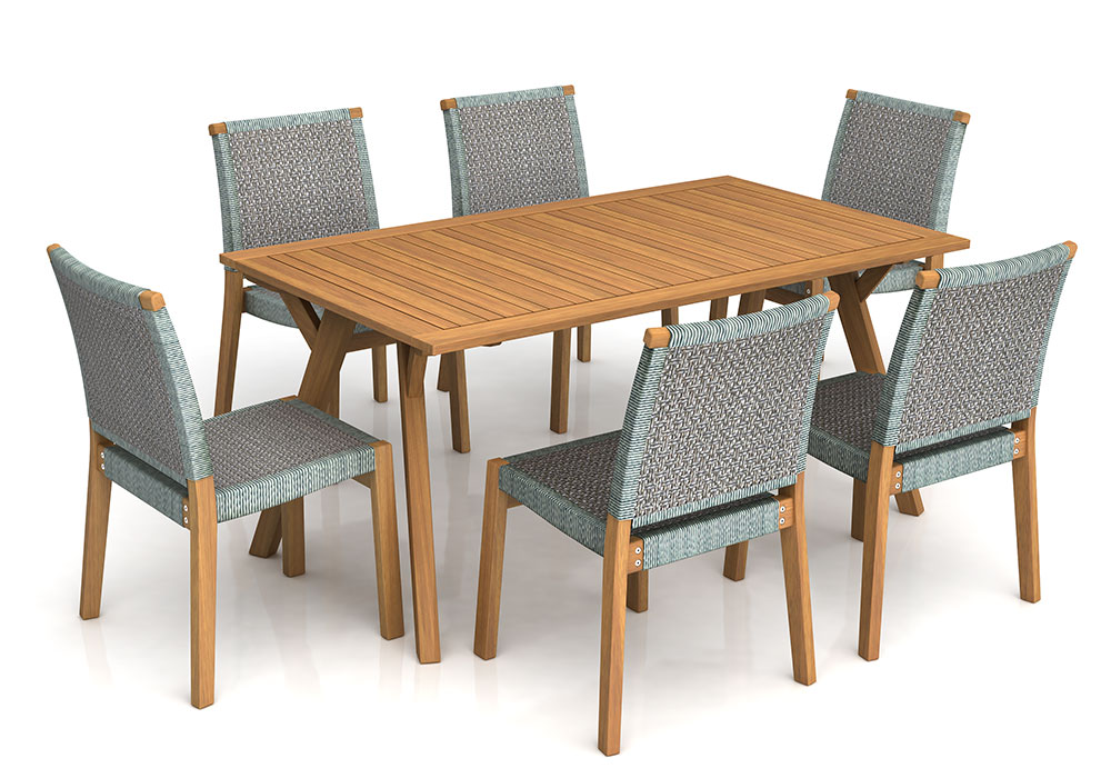 WINDSOR STACKING CHAIR (KD) -WICKER
