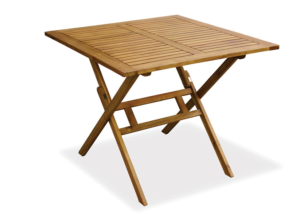 EAZY SQUARE FOLDING TABLE  85 x 85 x 72CM  