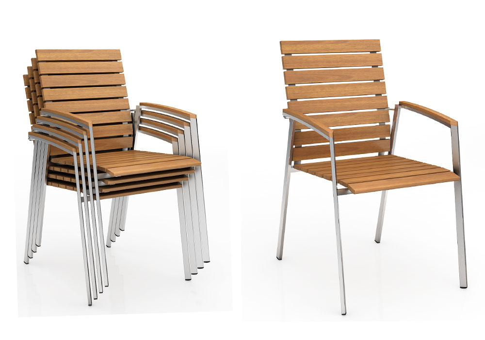 BONDI STACKING ARMCHAIR / 02