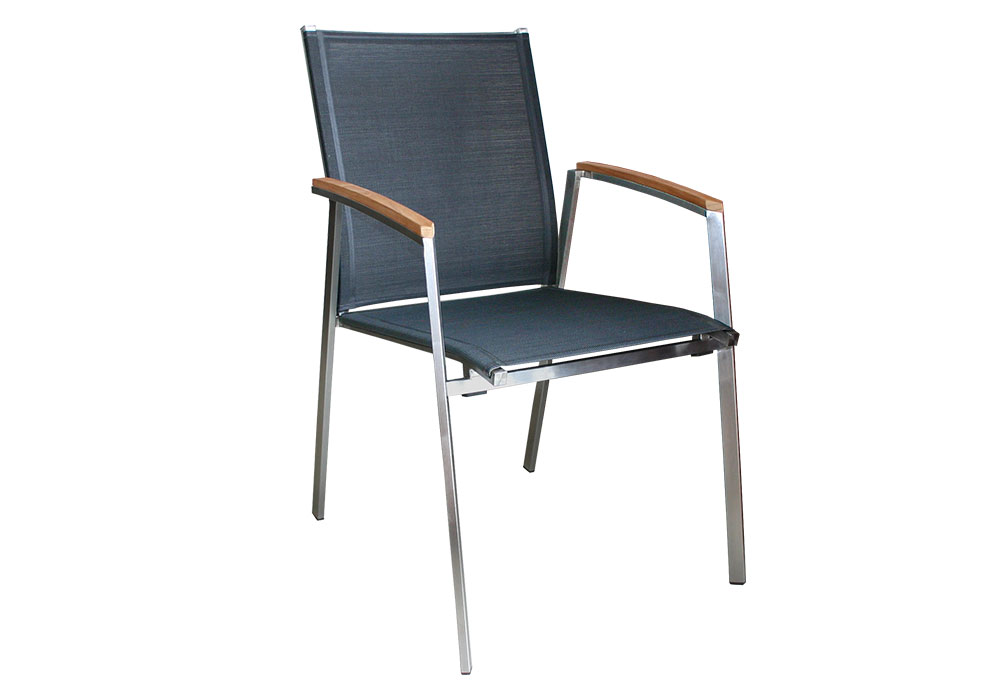 BONDI STACKING ARMCHAIR / TEXTILENE